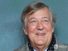 67-річний Стівен Фрай здався в обіймах молодшого його на 30 років чоловіка. Рідкісне фото