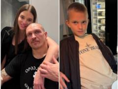 Жена Усика показала их 10-летнего сына и поздравила его с особым праздником