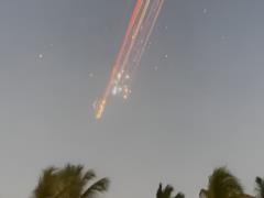 Debris from Elon Musk s SpaceX rocket crashes into an elite resort for millionaires