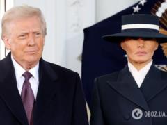 Украинцам напомнило образ Клавдии Петровны: наряд Мелании Трамп на инаугурации мужа наделал шума в сети