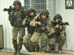 NATO exercises under US auspices begin in Germany