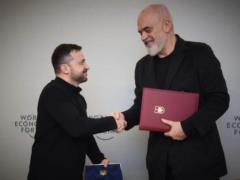 Зеленский подписал с Албанией соглашение о безопасности
