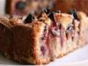 Fragrant plum pie