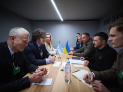 Зеленский встретился с президентом Аргентины Милеем