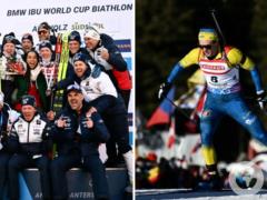 The Ukrainian biathlete spent a phenomenal race, ahead of the leader of the season in the sprint of the 6th stage of the World C
