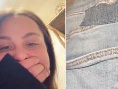 Девушка попросила свекровь зашить ей джинсы: та послушала и оставила послание