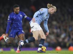 Manchester City beat Chelsea with a bright fluck and burst into the top 4 of the Premier League