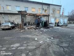 Россияне обстреляли Константиновку: повреждена пожарная часть