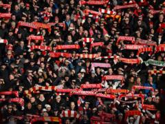 Liverpool set club attendance record