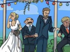 Знайдіть обручку на малюнку: смішна головоломка