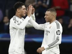 Mbappe scored his first hat-trick for Real Madrid