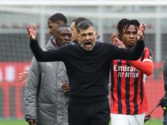Milan coach and team vice-captain almost came to blows after the match