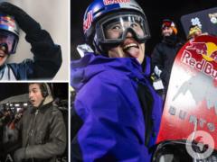 No one in history before! The Japanese snowboarder was the first to perform an incredible jump on the planet. The video collecte