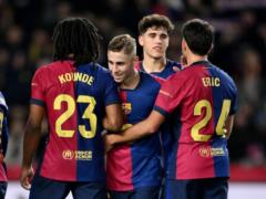 Barcelona destroyed Valencia in the Spanish Championship