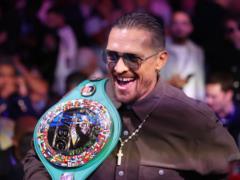 Without tricolor: WBC introduced the updated logo and the champion waist of Usyk