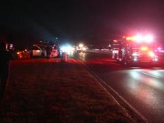 In the US, the plane ran into a helicopter