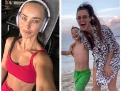 Ksenia Mishina went abroad with a 12-year-old son and answered Hait