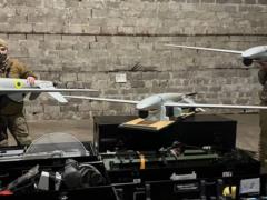 Ukrnafta handed over 3 blocks of UAV Shark for the 14th regiment of unmanned aviation complexes