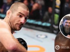 The ex-champion UFC called the invincible friend of Kadyrov  