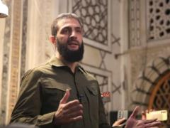 What was the interim president of Syria about the first appeal to the people
