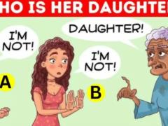 Who is the daughter? An interesting puzzle for the smartest