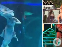 Гигантский осетр  съел  российскую синхронистку в Китае.