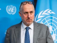 The UN condemned the Russian air ticket at the boarding school in Sudge