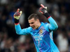 Lunin will be released at Real Madrid for a Cup match