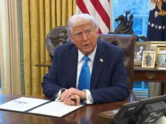 Trump said that he left the instructions to  