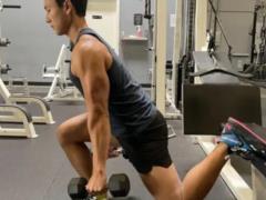 Bulgarian split-drooping: Exercise for those who dream about fit legs