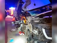 In the Poltava region, the minibus collided with a truck, there is a dead