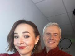 Константин Грубич показал дочь-красавицу и как после ракетного обстрела поздравлял ее с 29-летием