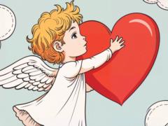 Angel Valentine s Day and Valentina: the most beautiful congratulations