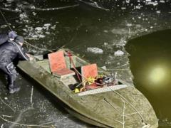 Rescuers found the bodies of two children who fell under the ice in the Kherson region