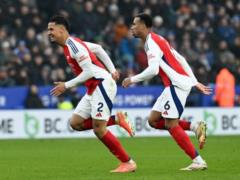 Arsenal without Zinchenko tore out the victory over Lester