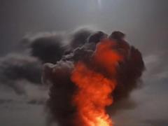 A series of explosions sounded in Nikolaev