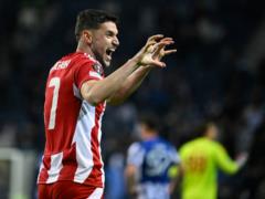 Yaremchuk was noted by the effective action in the match of the Greece Championship
