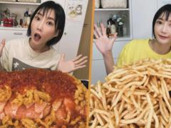 A girl who ate 100 burgers in one sitting, spoke about her well -being
