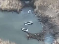 Russians tried to gain a foothold on the islands near Kherson
