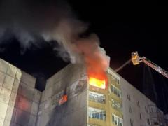 The drone got into a high -rise building in the Kirovograd region