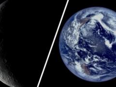 Удивительные фотографии Луны и Земли прислал из космоса частный лунный модуль