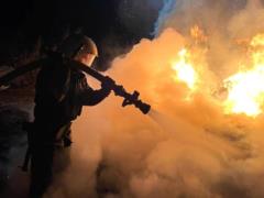 The Russians hit the drone on the high -rise of Kharkov