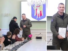 Виталий Кличко встретился со спортсменами национальной сборной Игр Нескореных-2025 и вручил им награды от столицы