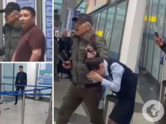 Бывший боксер-чемпион обезоружил террориста в аэропорту Казахстана. Видео за сутки собрало 8 млн просмотров