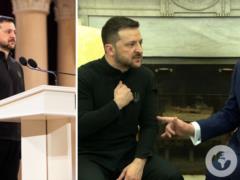  Извините, что не в костюме : Зеленский подколол Трампа на вручении Шевченковской премии и сорвал овации военных