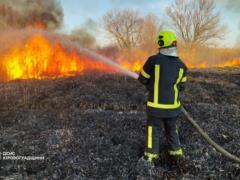 В Украине за выходные выгорело 2000 гектаров земли