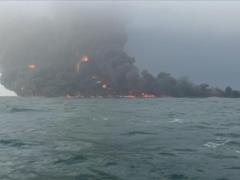 Столкновение в Северном море: одно из судов перевозило токсичные вещества