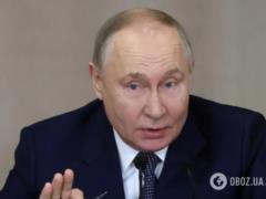 The Times опубликовал карикатуру о  стремлении  Путина к миру.