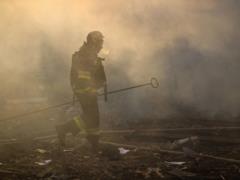 More than 30 explosions were heard in the city of Kropyvnitsky