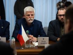 Президент Чехии прибыл в Киев